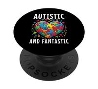 Concientización sobre el Autismo Neurodiversidad Día Mundial del Autismo Autista PopSockets PopGrip Adhesivo