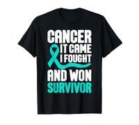 Concientización sobre el cáncer Apoyo Llegó Luché contra sobreviviente Camiseta