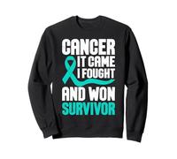 Concientización sobre el cáncer Apoyo Llegó Luché contra sobreviviente Sudadera