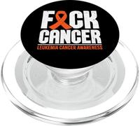 Concientización sobre el cáncer de F-CK Leucemia PopSockets PopGrip para MagSafe