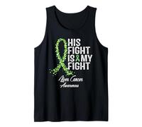 Concientización sobre el cáncer de hígado Apoyo a su luchador guerrero Camiseta sin Mangas