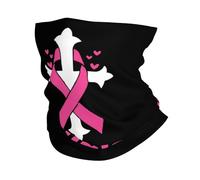 Concientización sobre El Cáncer De Mama De Las Guerreras Mujer Hombre Sombreros Protección Solar Bandana Respirable Pasamontañas para Correr Cámping Yoga