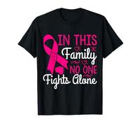 Concientización sobre el cáncer de mama: en esta familia nadie lucha solo Camiseta