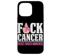 Concientización sobre el cáncer de Mama F-CK Carcasa para iPhone 14 Pro MAX