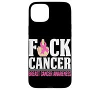 Concientización sobre el cáncer de Mama F-CK Carcasa para iPhone 15 Plus