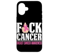 Concientización sobre el cáncer de Mama F-CK Carcasa para iPhone 16