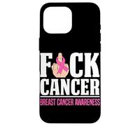 Concientización sobre el cáncer de Mama F-CK Carcasa para iPhone 16 Pro MAX