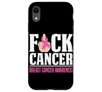 Concientización sobre el cáncer de Mama F-CK Carcasa para iPhone XR