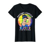 Concientización sobre el cáncer de ostomía, guerrero del cáncer de ostomía para mujeres Camiseta