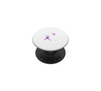 Concientización sobre el cáncer de páncreas púrpura Cáncer de páncreas PopSockets PopGrip Adhesivo