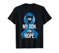 Concientización sobre el cáncer de próstata para mi Hijo por la Esperanza Camiseta