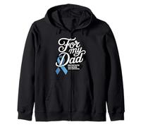 Concientización sobre el cáncer de próstata para mi papá Sudadera con Capucha