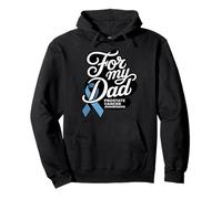 Concientización sobre el cáncer de próstata para mi papá Sudadera con Capucha