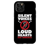 Concientización sobre el cáncer de Sangre Leucemia Linfoma Mieloma Cinta roja Carcasa para iPhone 11 Pro