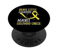 Concientización sobre el cáncer de Sangre Leucemia Linfoma Mieloma Cinta roja PopSockets PopGrip Adhesivo