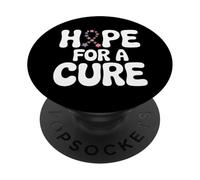 Concientización sobre el cáncer de tiroides Púrpura Septiembre Cáncer de tiroides PopSockets PopGrip Adhesivo