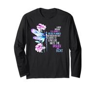 Concientización sobre el Lupus eritematoso sistémico Mariposa púrpura 2026 Manga Larga