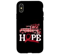 Concientización sobre el SIDA sobre el camión de la Cinta roja Carcasa para iPhone X/XS