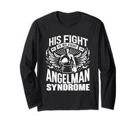 Concientización sobre el síndrome de Angelman Apoyo al síndrome de Angelman Mom Manga Larga
