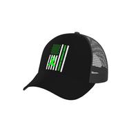 Concientización sobre El Síndrome Kabuki De La Bandera De EE. UU. Mujer Hombre Sombrero Secado Rápido Gorras Hip Hop Ajustable Gorra De Béisbol para Senderismo Running Verano
