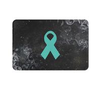 Concientización sobre La Agresión Sexual Felpudos Entrada Secado Rápido Alfombra Exterior Cómoda Alfombrilla De Baño para Interior Exterior Pasillo 40X60Cm