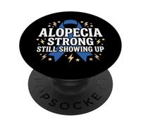Concientización sobre la Alopecia Alopecia Areata Apoyo a la pérdida de Cabello PopSockets PopGrip Adhesivo