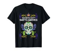 Concientización sobre la Diabetes de Dead Pancreas Society Halloween Camiseta