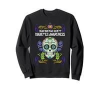 Concientización sobre la Diabetes de Dead Pancreas Society Halloween Sudadera