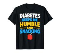 Concientización sobre la Diabetes Tipo 1 Apoyo al Guerrero diabético Camiseta