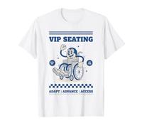 Concientización sobre la discapacidad Asiento VIP Autismo Parálisis Cerebral Camiseta