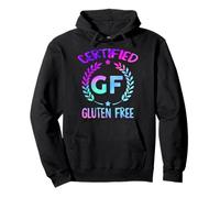 Concientización sobre la Enfermedad celíaca Certificado GF Guerrero sin Gluten Sudadera con Capucha
