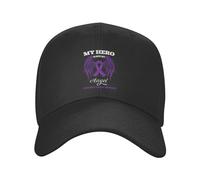 Concientización sobre La Enfermedad De Alzheimer De Wing Angel Unisex Gorra De Béisbol Resistente Sombrero Secado Rápido Snapback Cap para Running Golf Deporte