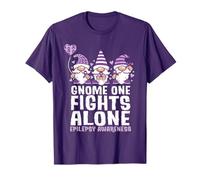 Concientización sobre la Epilepsia GNOME One Lucha Solo Camiseta