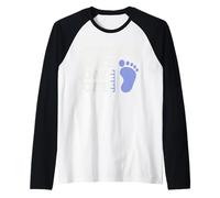 Concientización sobre la fibrosis quística Guerrero CF Respira para una cura Camiseta Manga Raglan