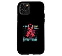 Concientización sobre la hipertensión pulmonar sobre la presión arterial alta Carcasa para iPhone 11 Pro
