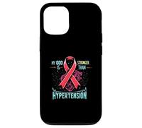 Concientización sobre la hipertensión pulmonar sobre la presión arterial alta Carcasa para iPhone 12/12 Pro