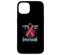 Concientización sobre la hipertensión pulmonar sobre la presión arterial alta Carcasa para iPhone 13