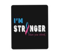 Concientización sobre La Pérdida Infantil Durante El Embarazo Soy Más Fuerte Alfombrilla De Ratón Agradable Mousepad Lavable Mouse Pad para Ordenador Hogar Oficina 25X30Cm