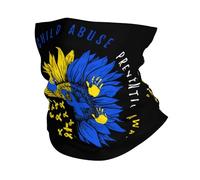 Concientización sobre La Prevención del Abuso Infantil En Abril Unisex Calentador De Cuello Suave Bufanda Tubular Protección UV Tubular Pañuelo para Esquí Correr Yoga Ciclismo