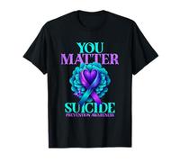 Concientización sobre la prevención del Suicidio Camiseta