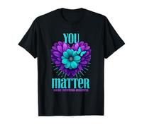 Concientización sobre la prevención del Suicidio Camiseta