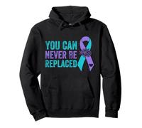 Concientización sobre la prevención del Suicidio, Nunca Puede ser reemplazado Sudadera con Capucha