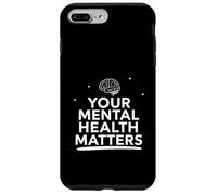 Concientización sobre la salud mental Consejero terapeuta de bienestar Carcasa para iPhone 7 Plus/8 Plus