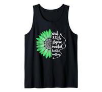 Concientización sobre la Salud Mental Ponga Fin a la Cinta de Girasol estigma Camiseta sin Mangas