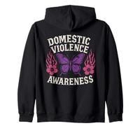 Concientización sobre la Violencia doméstica - Vintage End Domestic Violence Sudadera con Capucha