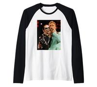 Concierto de Annie Lennox & David Bowie Freddie Mercury en Vivo Camiseta Manga Raglan