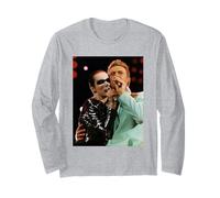 Concierto de Annie Lennox & David Bowie Freddie Mercury en Vivo Manga Larga