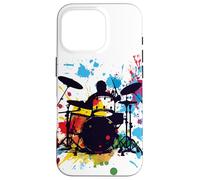 Concierto de música de sketch de batería Carcasa para iPhone 16 Pro