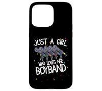 Concierto divertido de Just A Girl Who Loves Her Boyband Carcasa para iPhone 15 Pro Max