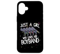 Concierto divertido de Just A Girl Who Loves Her Boyband Carcasa para iPhone 16 Plus
